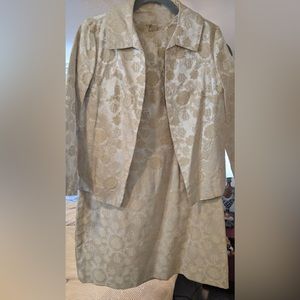 Vintage Handmade Dress with Jacket, 60s